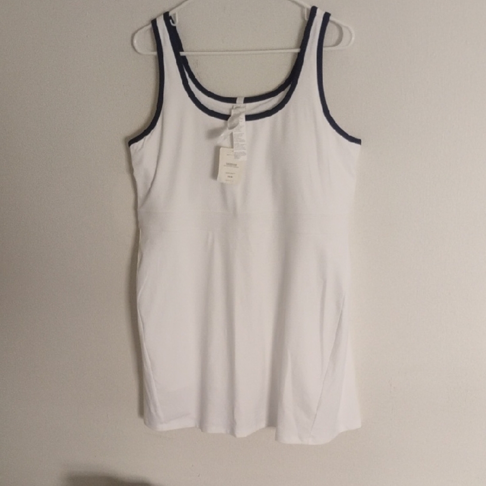 Fabletics Sporty White Dress Sizexxl